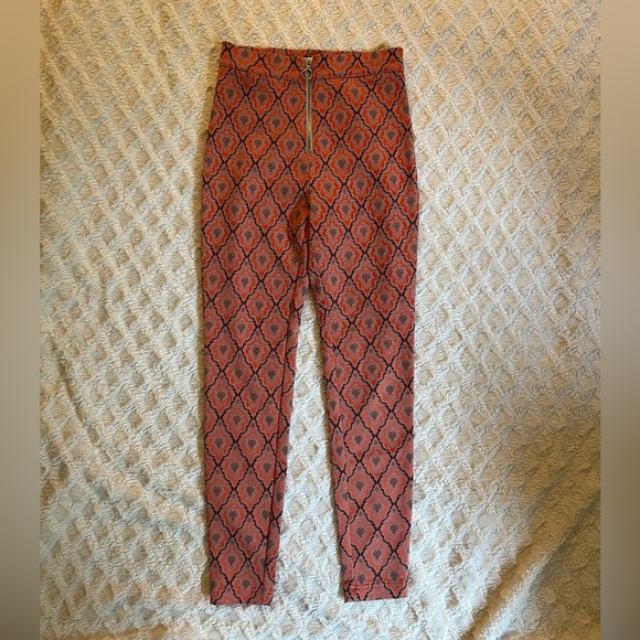 Urban Outfitters Susie Jacquard high waist skinny pants size 2 - Picture 6 of 7